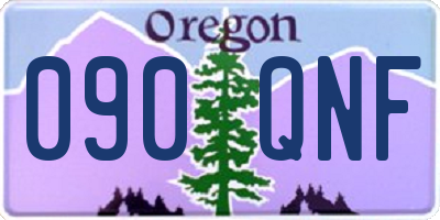 OR license plate 090QNF