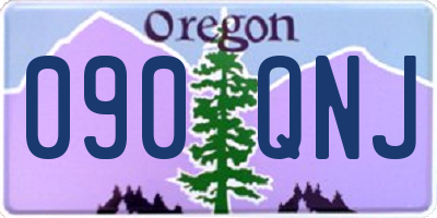 OR license plate 090QNJ