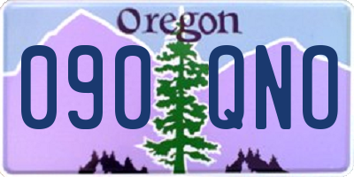 OR license plate 090QNO