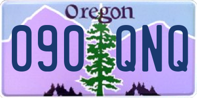 OR license plate 090QNQ