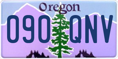 OR license plate 090QNV