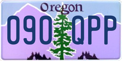 OR license plate 090QPP