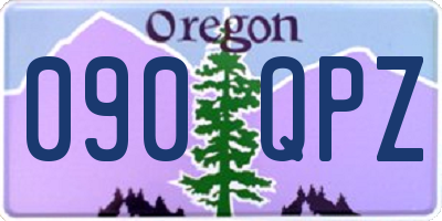OR license plate 090QPZ