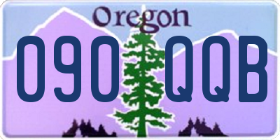 OR license plate 090QQB