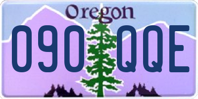 OR license plate 090QQE