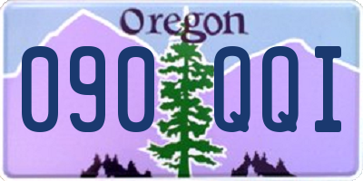 OR license plate 090QQI