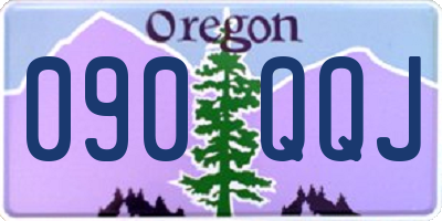 OR license plate 090QQJ