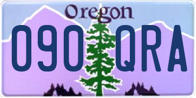 OR license plate 090QRA