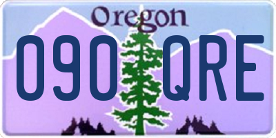 OR license plate 090QRE