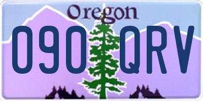 OR license plate 090QRV