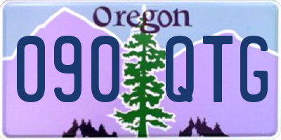 OR license plate 090QTG