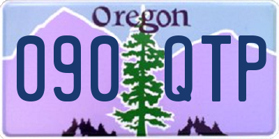 OR license plate 090QTP