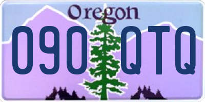OR license plate 090QTQ