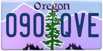 OR license plate 090QVE