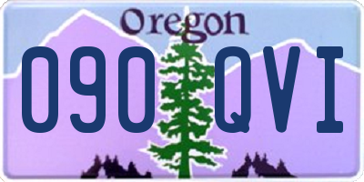OR license plate 090QVI