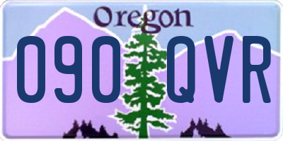 OR license plate 090QVR