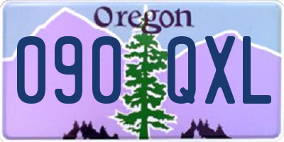 OR license plate 090QXL