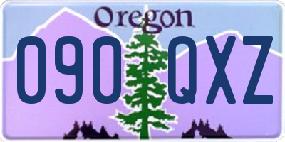 OR license plate 090QXZ
