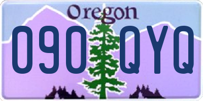 OR license plate 090QYQ