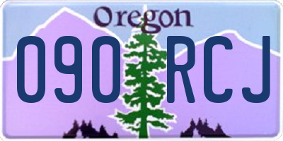 OR license plate 090RCJ