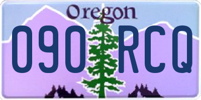 OR license plate 090RCQ