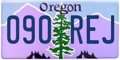 OR license plate 090REJ