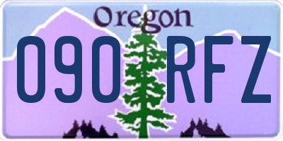 OR license plate 090RFZ