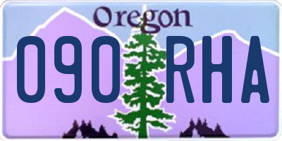 OR license plate 090RHA