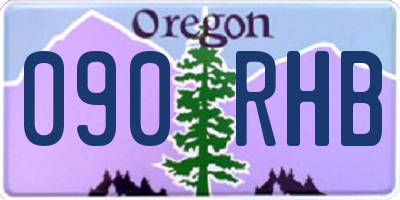 OR license plate 090RHB