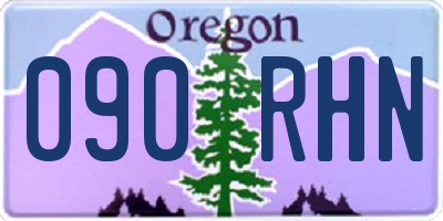 OR license plate 090RHN