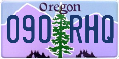 OR license plate 090RHQ