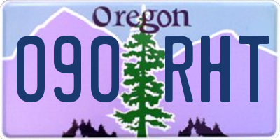 OR license plate 090RHT