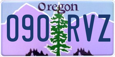 OR license plate 090RVZ