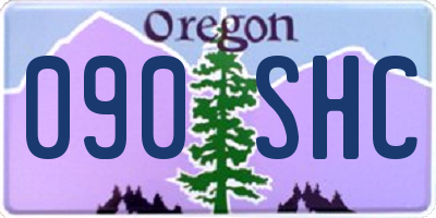 OR license plate 090SHC