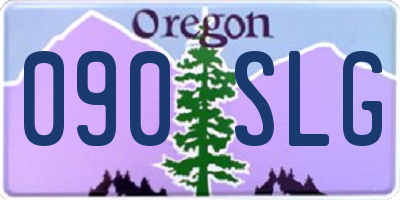 OR license plate 090SLG