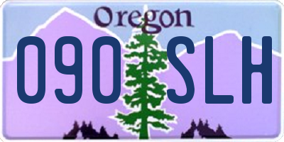 OR license plate 090SLH