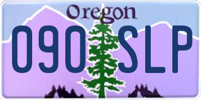 OR license plate 090SLP