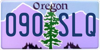 OR license plate 090SLQ