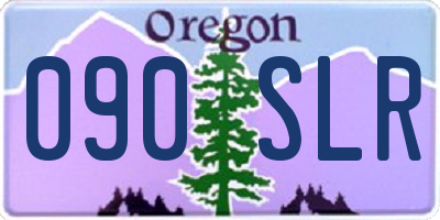 OR license plate 090SLR