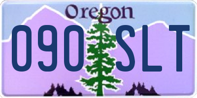 OR license plate 090SLT