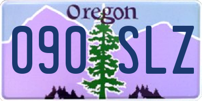 OR license plate 090SLZ