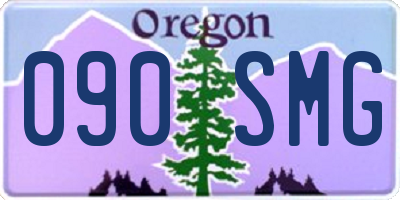 OR license plate 090SMG