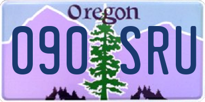OR license plate 090SRU