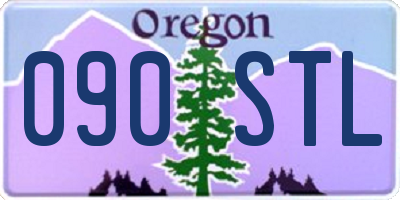 OR license plate 090STL