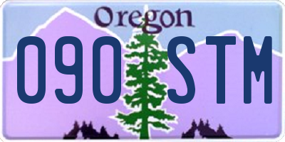 OR license plate 090STM