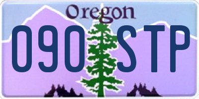 OR license plate 090STP