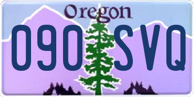 OR license plate 090SVQ