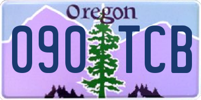 OR license plate 090TCB
