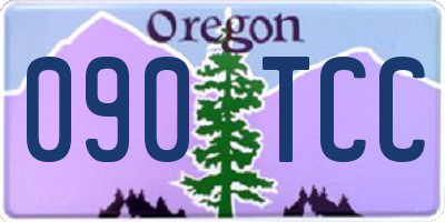 OR license plate 090TCC