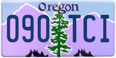 OR license plate 090TCI